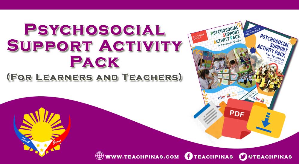 Psychosocial Support Activity Pack For Learners And Teachers Teach Pinas